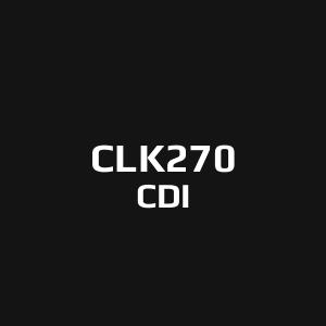 CLK270 CDI