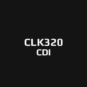 CLK320 CDI
