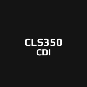 CLS350 CDI