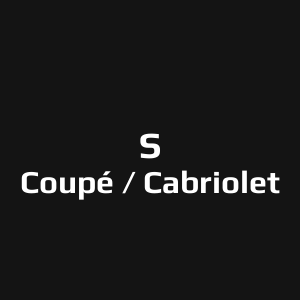 S Coupé / Cabriolet